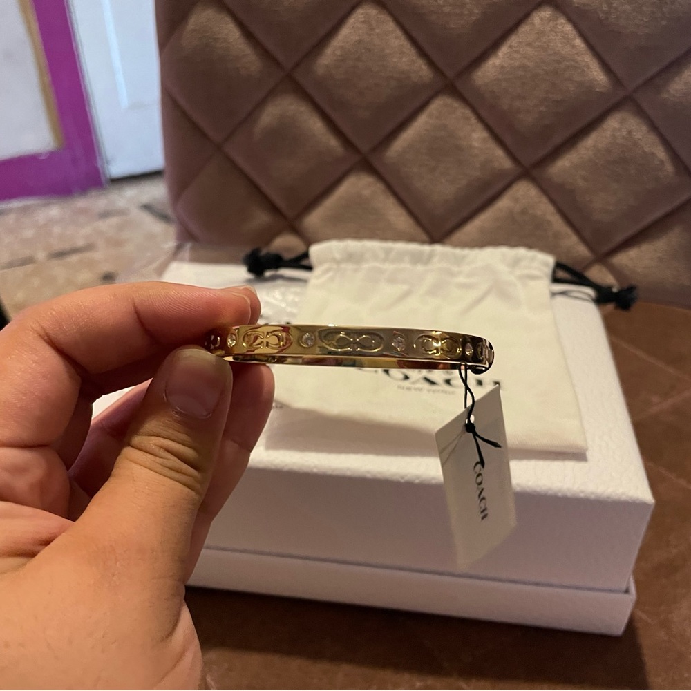 Coach banglet bracelet